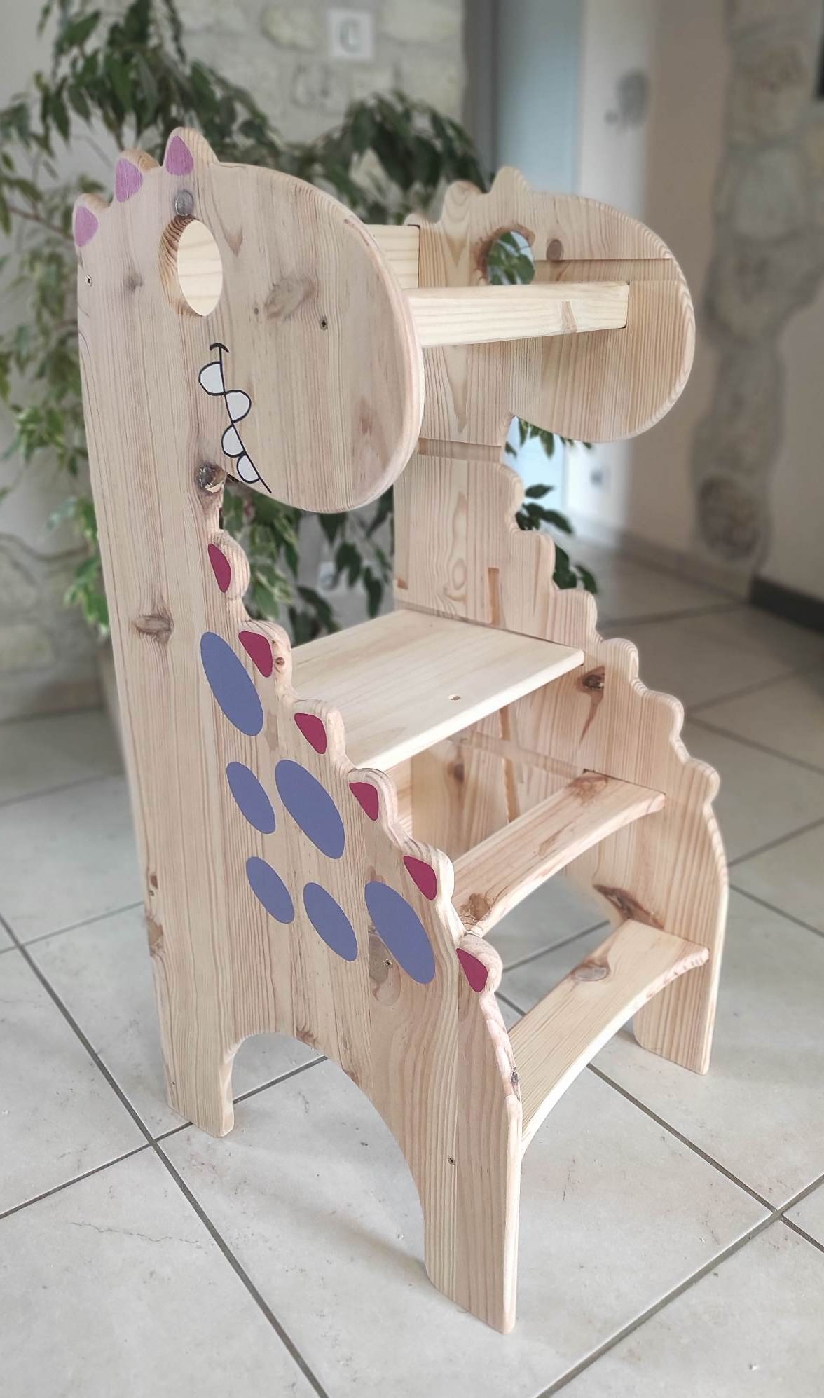 Tour d'observation évolutive Dinosaure