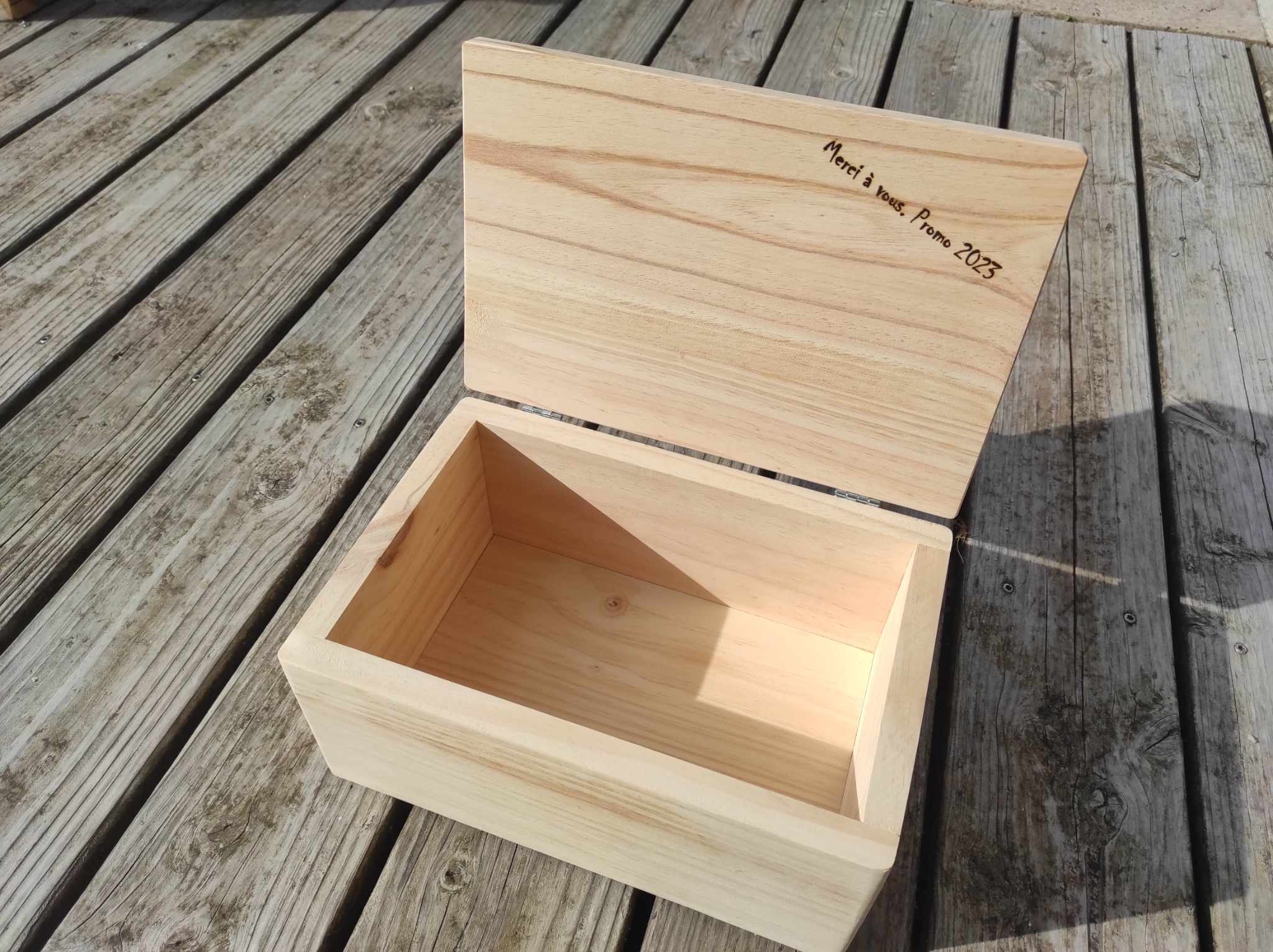 Boîte personnalisable