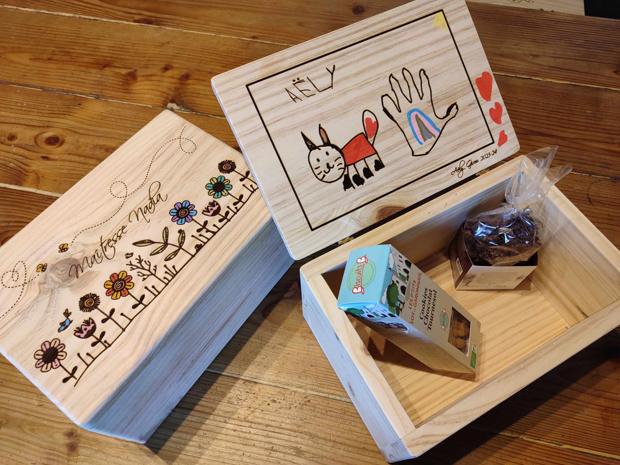 Boîte personnalisable