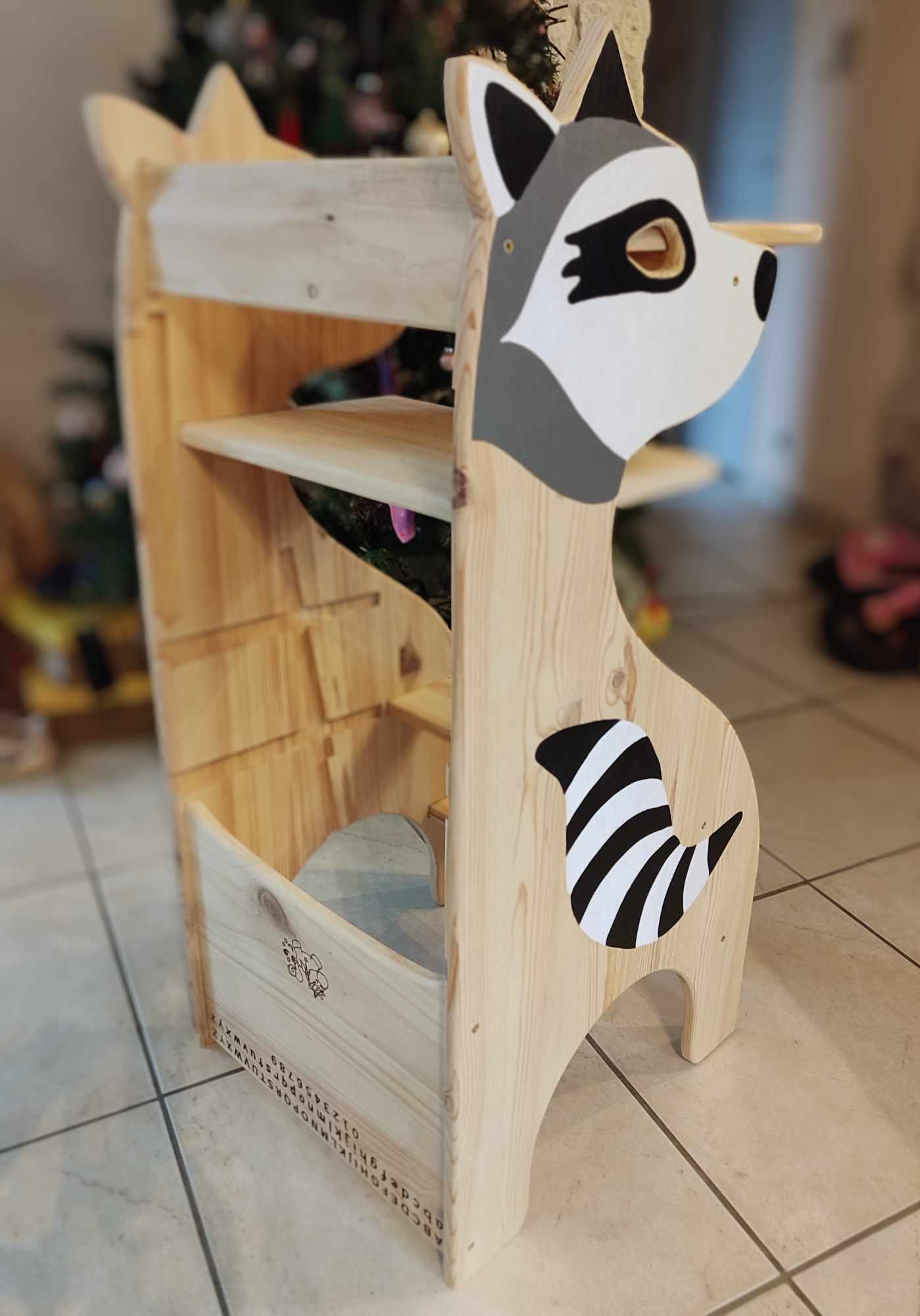 Tour d'observation évolutive Raton Laveur