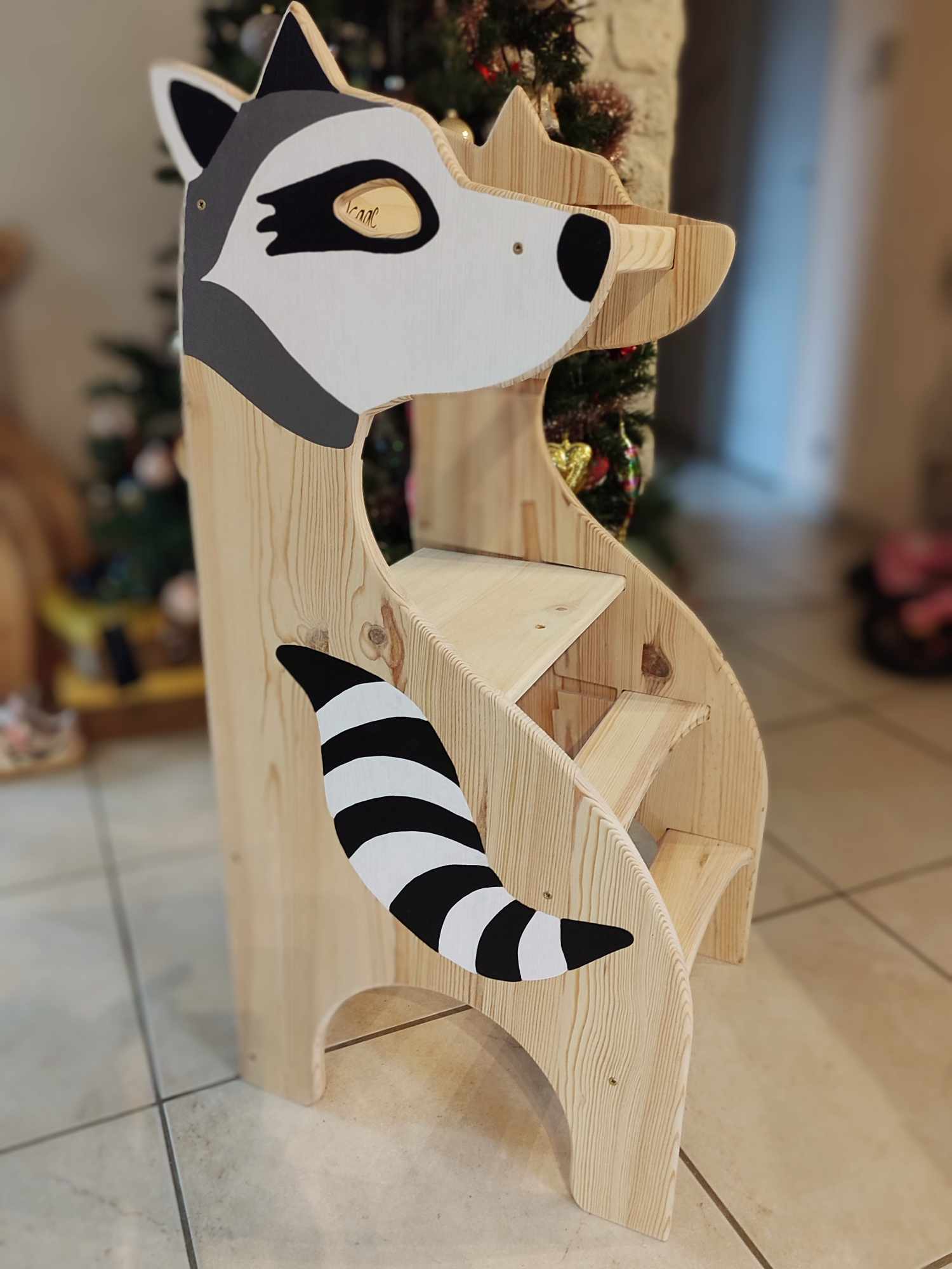 tour d'observation raton laveur