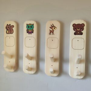 Patères personnalisables